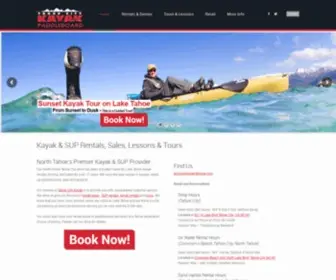 Tahoecitykayak.com(Kayak & SUP Rentals) Screenshot