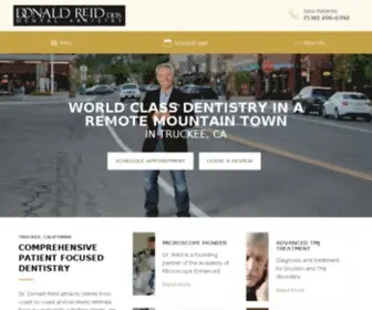 Tahoedentalartistry.com(Truckee CA Dentist) Screenshot