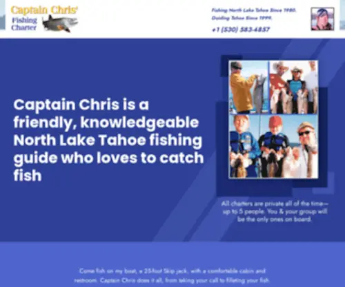 Tahoefishingcharters.com(Tahoefishingcharters) Screenshot