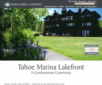 Tahoeml.com(Tahoe Marina Lakefront) Screenshot