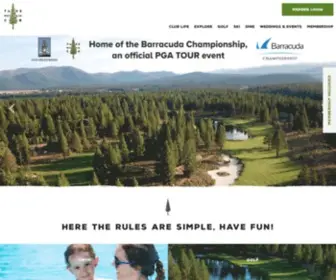 Tahoemountainclub.com(Tahoe Mountain Club) Screenshot