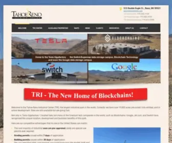 Tahoereno.com(The Largest Industrial Center in the World) Screenshot