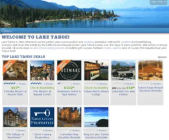 Tahoesbest.com(Lake Tahoe) Screenshot