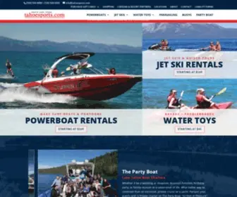 Tahoesports.com(South Lake Tahoe) Screenshot