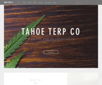 Tahoeterpco.com(Cannabis Derived Terpenes) Screenshot