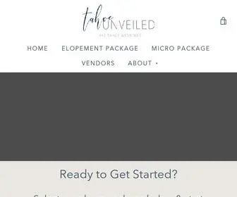 Tahoeunveiledbooking.com(Tahoe Unveiled Booking Tool) Screenshot