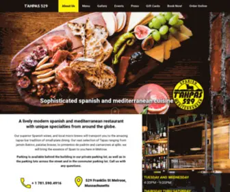 Tahpas529.com(Traditional spanish cuisine) Screenshot