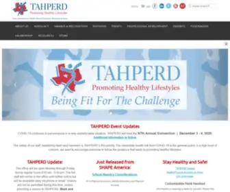 Tahperd.org(Tahperd) Screenshot