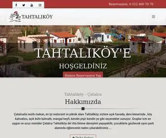 Tahtalikoy.com.tr(Çatalca) Screenshot