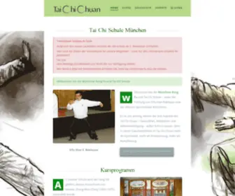 Tai-Chi-Muc.de(Tai Chi München Startseite) Screenshot