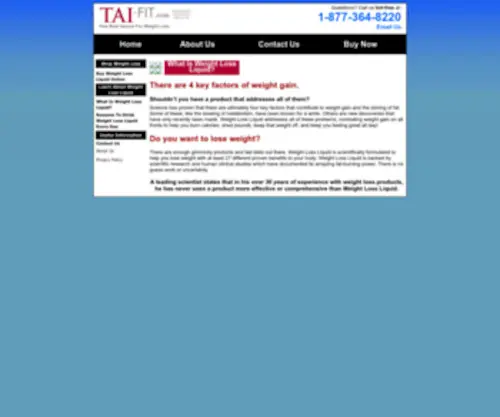 Tai-Fit.com(TaiSlim Weight Loss) Screenshot