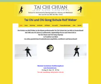 Taichi-Weber.de(Taichi-webers Webseite) Screenshot