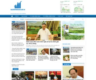 Taichinhvietnam.net.vn(Tài chính Việt Nam) Screenshot