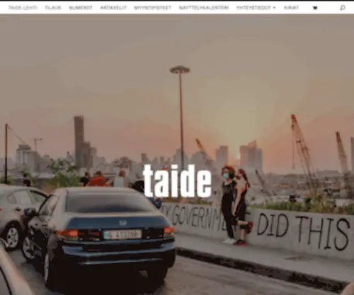Taidelehti.fi(Taide-lehti) Screenshot