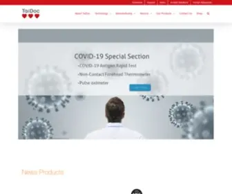 Taidoc.com(TaiDoc Technology) Screenshot