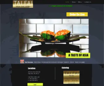 Taifairestaurant.com(Tai Fai Restaurant) Screenshot