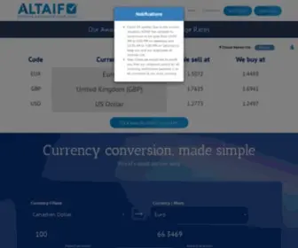 Taifco.com(Currency Converter) Screenshot