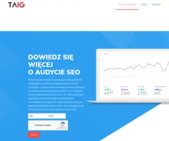 Taig.org(Strony Internetowe Bielsko) Screenshot