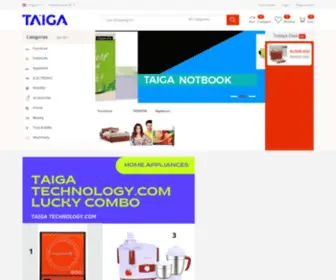 Taigatechnologi.com(Taiga Technologi) Screenshot