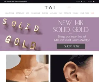 Taijewelry.com(Handcrafted Womens Jewelry Online) Screenshot