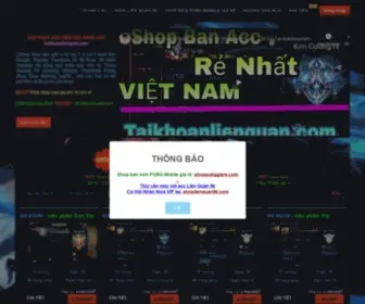 Taikhoanlienquan.com(Shop Li) Screenshot