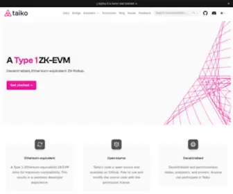 Taiko.xyz(Taiko is a fully permissionless) Screenshot
