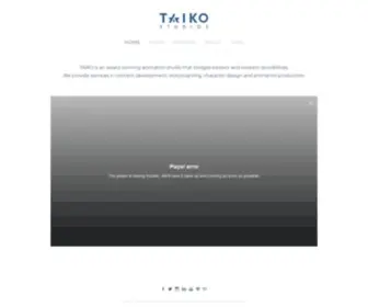 Taikostudios.com(TAIKO) Screenshot