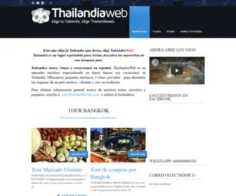 Tailandiaweb.com(Tailandia: tours) Screenshot