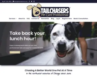 Tailchasersinc.com(Tailchasers Pet Care) Screenshot