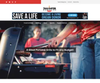 Tailgatermonthly.com(Sports, Grilling Guides & Recipes, Expert Advice) Screenshot