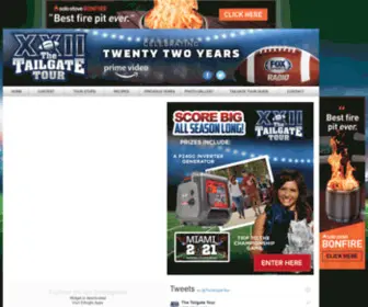 Tailgatetour.com(The Tailgate Tour) Screenshot