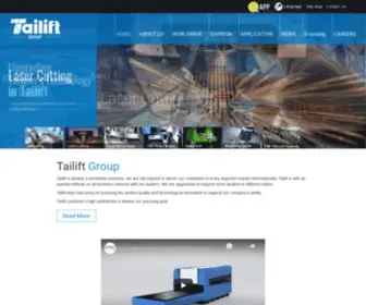 Tailiftgroup.com(Tailift Group) Screenshot