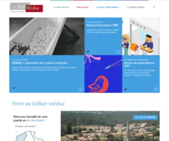 Taillan-Medoc.fr(Maire du Taillan) Screenshot