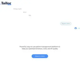 Tailor-IP.com(Tailor IP) Screenshot