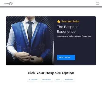 Tailor-M.co.uk(Worlds Largest Tailor Platform) Screenshot