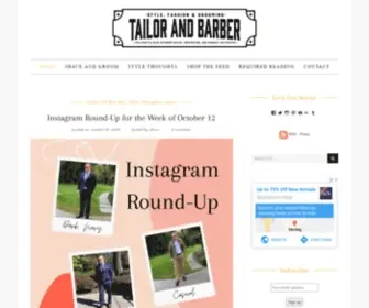 Tailorandbarber.com(Tailor & Barber) Screenshot