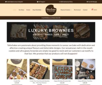 Tailorbakes.com(Baking Enthusiasts) Screenshot