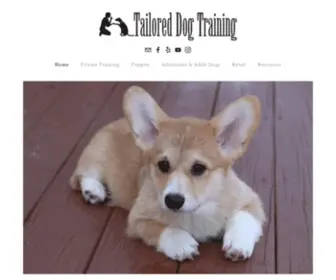 Tailoreddogtraining.com(Tailored Dog Training) Screenshot