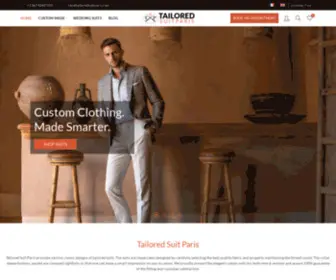 Tailoredsuitparis.com(Tailored Suit Paris) Screenshot