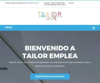 Tailoremplea.cl(Portal de Empleos) Screenshot