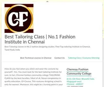 Tailoringclass.in(Best Tailoring Class In Chennai) Screenshot