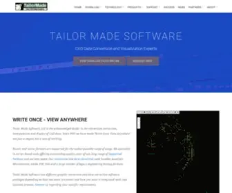 Tailormade.com(CAD Conversion Specialists) Screenshot