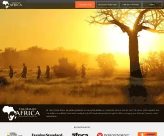 Tailormadeafrica.com(The Authentic Tailor Made African Luxury Safaris Expert) Screenshot