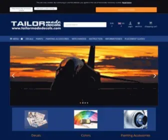 Tailormadedecals.com(Keywords) Screenshot