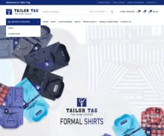 Tailortag.com(Best Men Apparel Brand In Pakistan) Screenshot