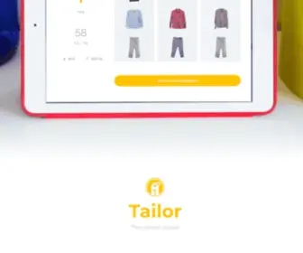 Tailortags.com(The smart closet) Screenshot