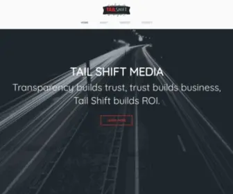 Tailshift.com(Transparency builds trust) Screenshot