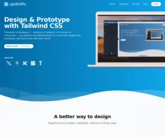 Tailwind-Studio.com(Updrafts) Screenshot