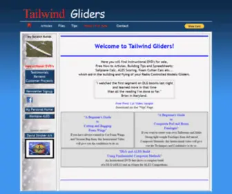 Tailwindgliders.com(Tailwind Gliders) Screenshot