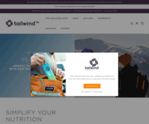 Tailwindnutrition.co.uk(Tailwindnutrition) Screenshot